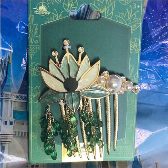 Disney park princess Tiana hair clip - Picture 3 of 4